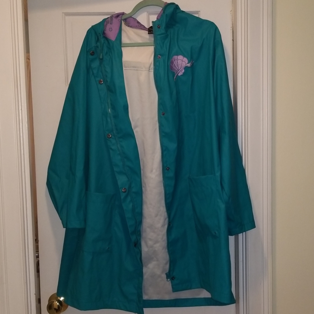 Torrid Little Mermaid rain jacket